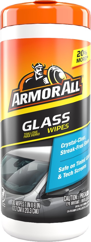 Glass Wipes 30 -Count Wipes Car Interior Cleaner