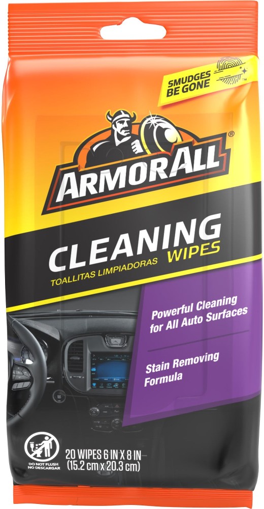 20 -Count Wipes Car Interior Cleaner