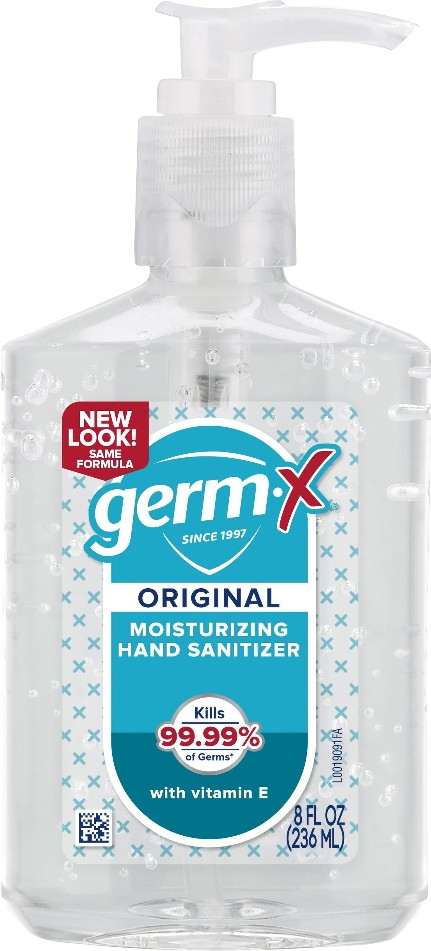 8-oz Subtle and Refreshing Scented Hand sanitizer bottle Gel