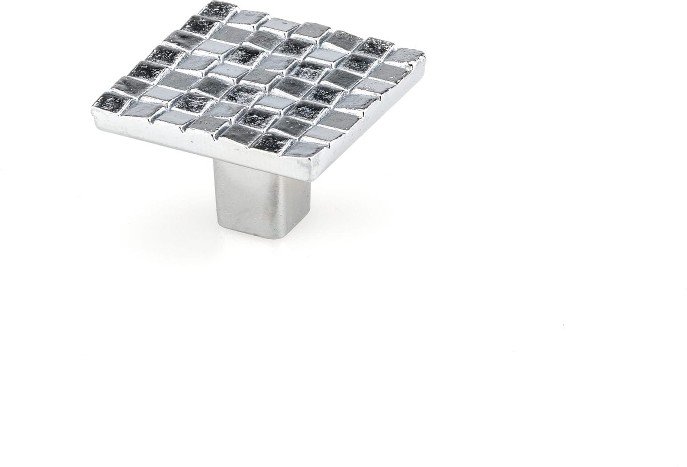 Modena 1-1/4-in Chrome Square Contemporary Cabinet Knob