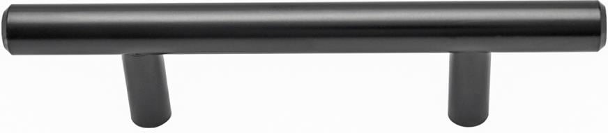 Matte black Rectangular Modern Cabinet Knob