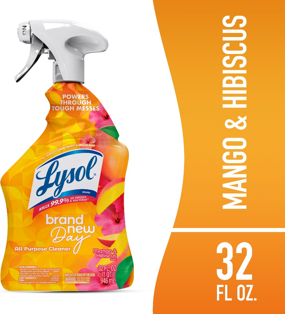 32 -oz Mango and Hibiscus Disinfectant Liquid All-Purpose Cleaner