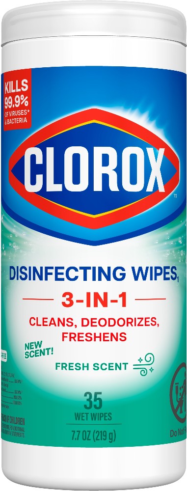 35 -Count Fresh Disinfectant Wipes All-Purpose Cleaner