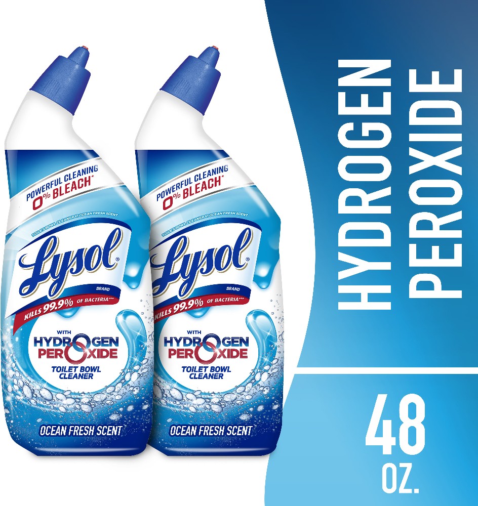 Hydrogen Peroxide 2-Pack 24-oz Cool Spring Breeze Toilet Bowl Cleaner