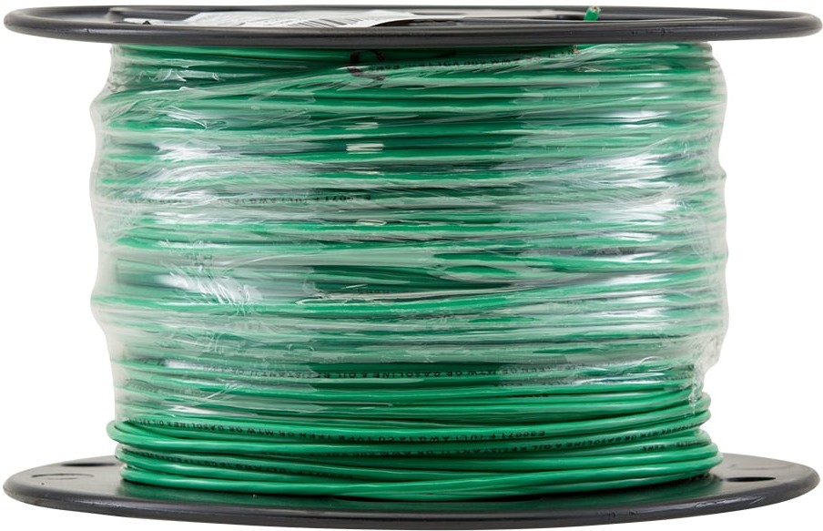 500-ft 16 -AWG Green Stranded Copper TFFN wire ( By-the-roll )