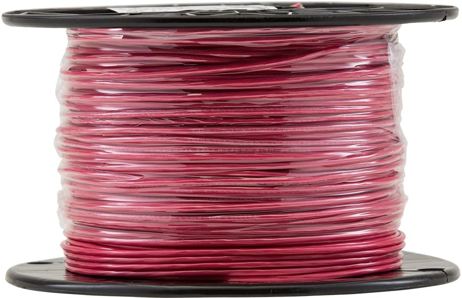 500-ft 16 -AWG Red Stranded Copper TFFN wire ( By-the-roll )