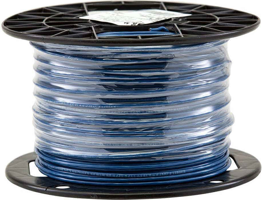500-ft 16 -AWG Blue Stranded Copper TFFN wire ( By-the-roll )