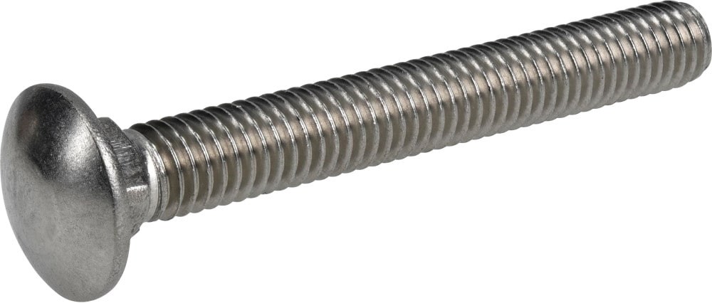 3/8-in x 3-in Stainless Coarse Thread Interior/Exterior Carriage Bolt