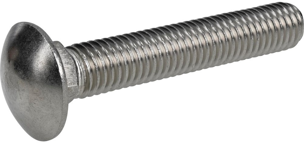 1/2-in x 3-in Stainless Coarse Thread Interior/Exterior Carriage Bolt