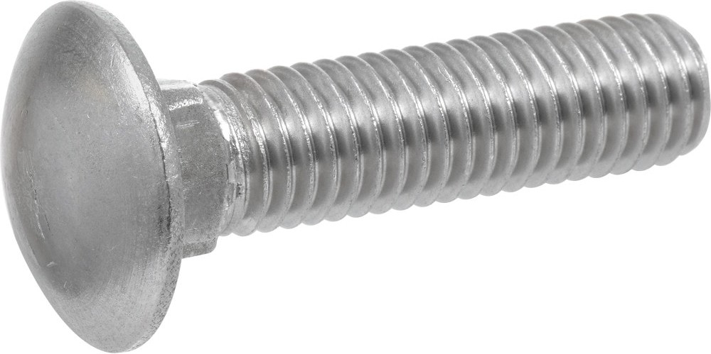 3/8-in x 4-in Stainless Coarse Thread Interior/Exterior Carriage Bolt