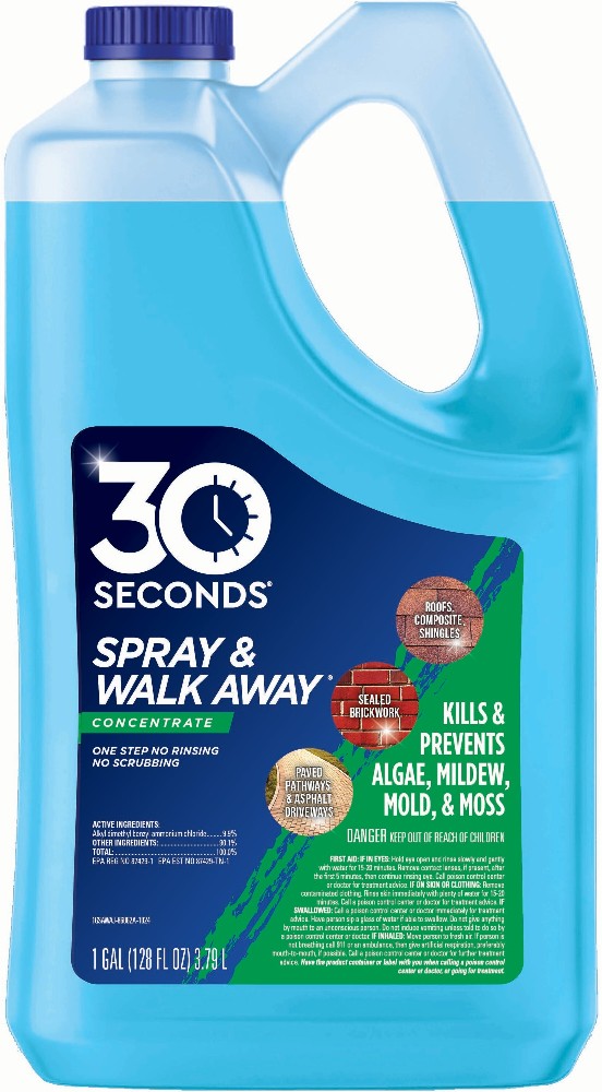 1-gallon Algae Mold and Moss Killer Concentrated Outdoor Cleaner