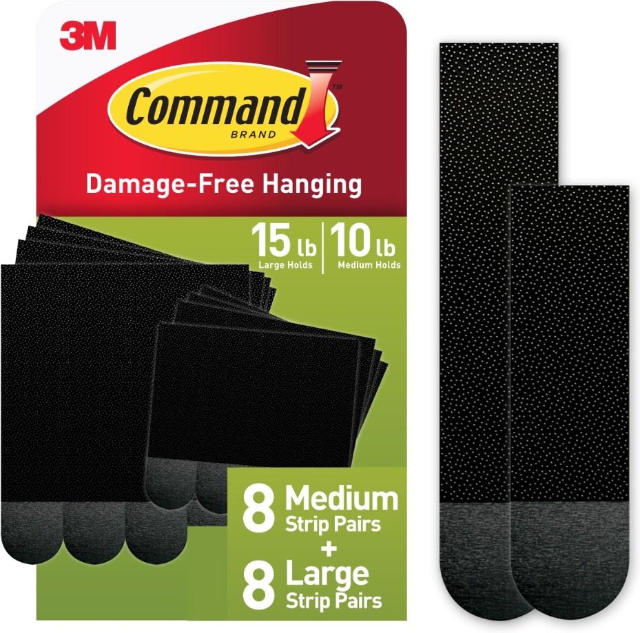 Foam 12-lb Capacity Damage-free picture hanger 16 - Pack