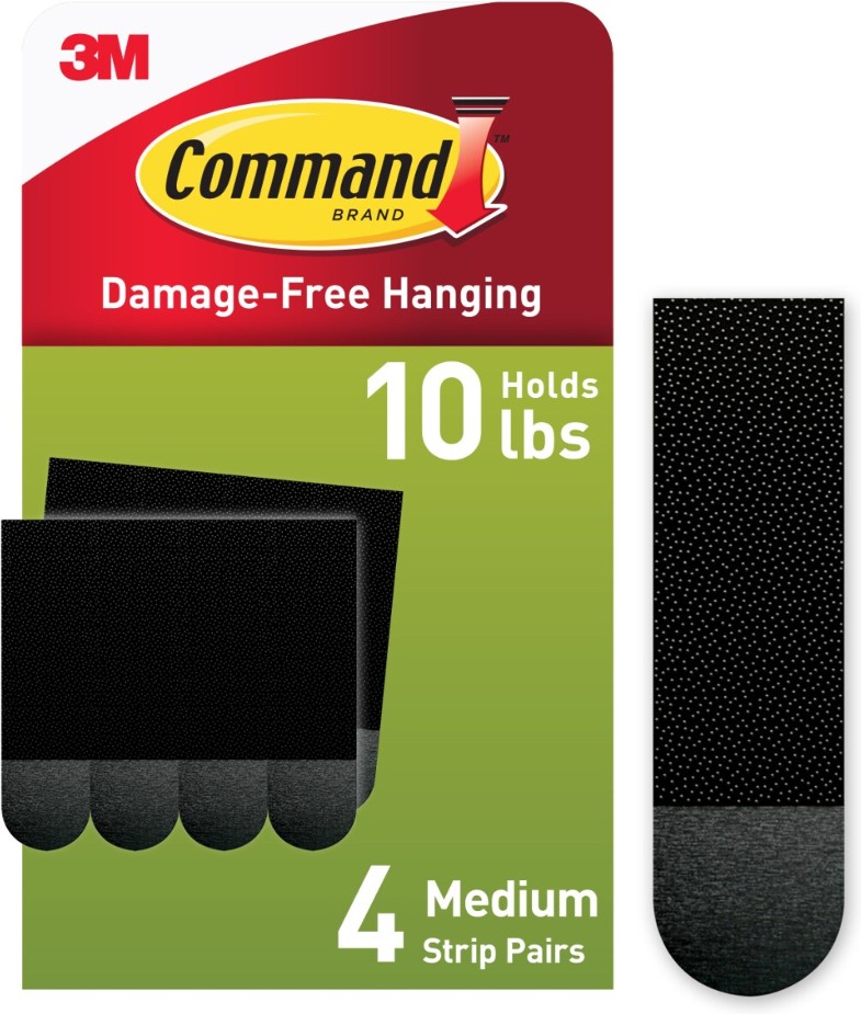 Foam 3.0-lb Capacity Damage-free picture hanger 4 - Pack