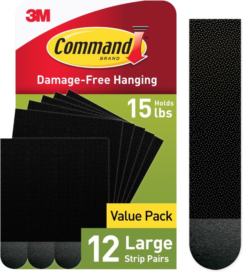 Foam 15-lb Capacity Damage-free picture hanger 12 - Pack