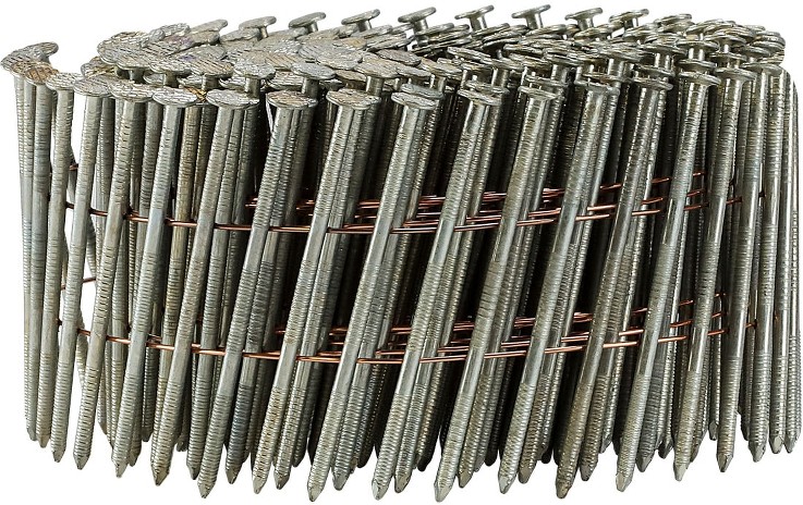 15 Degree 2-1/4 In Wire Collated Galvanized Ring Shank Coil Siding Nails (3600-Count)