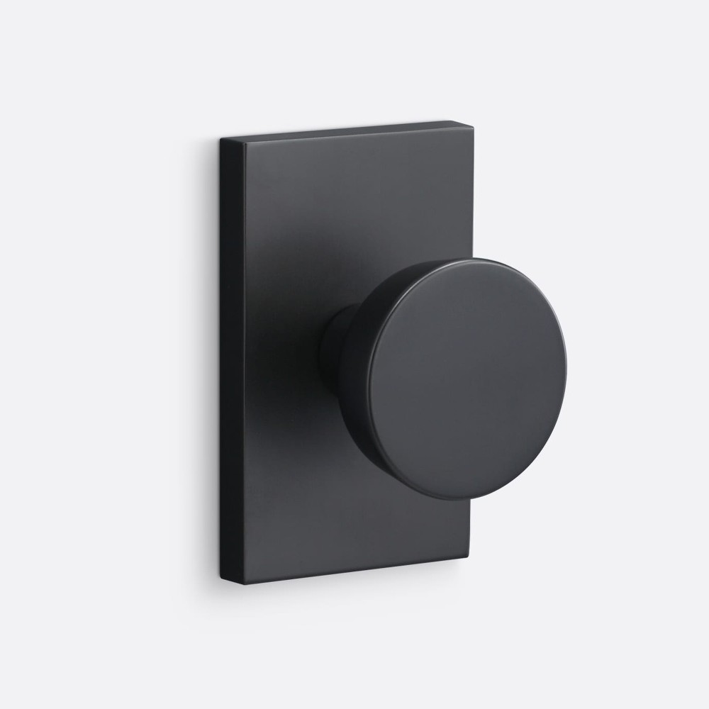 Flat Black Interior or Dummy Door Knob