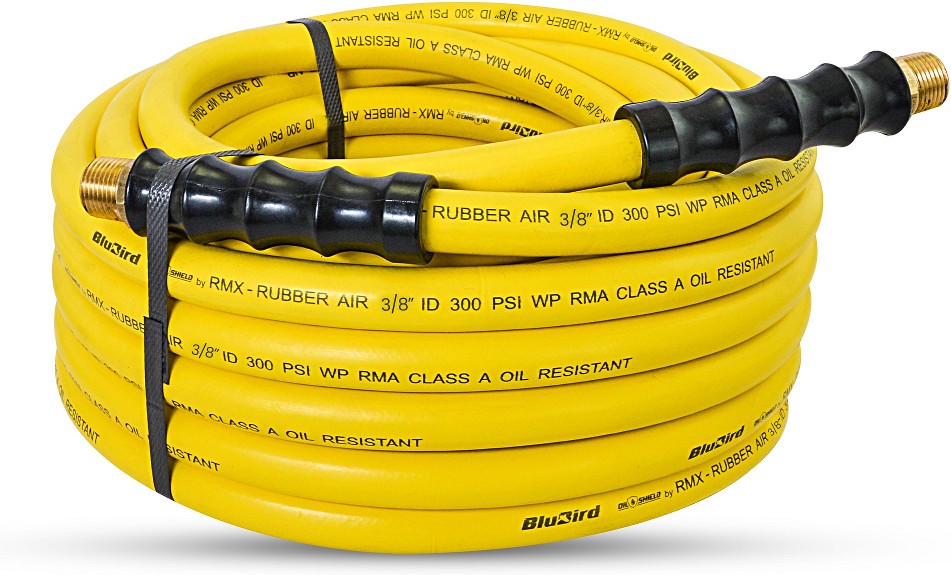3/8-in x 50-ft Class-A Heavy Duty Rubber Air Hose