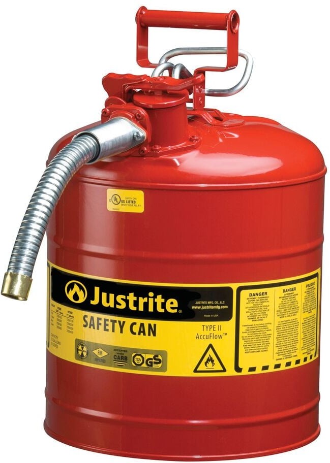 5-Gallon Alloy Steel Gasoline Can
