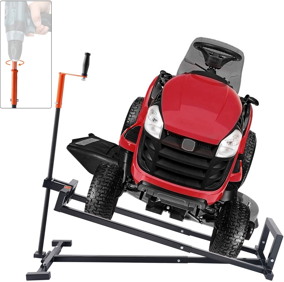 Black 0.4-Ton Steel Manual Jack kit