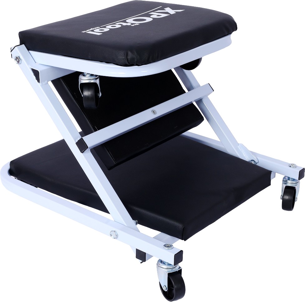 Mechanic Creeper, Garage Gift, 36Inch Z Creeper Seat, 2 In 1 Mechanic Gifts, 300 Lbs Capacity