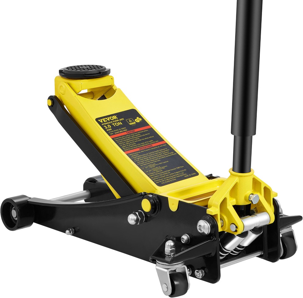 Multiple colors/finishes 3-Ton Steel Manual Floor jack