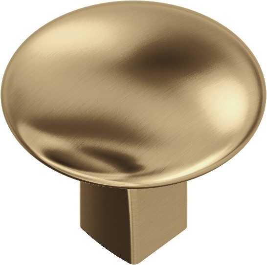 Riva 1-1/4-in Champagne Bronze Round Contemporary Cabinet Knob