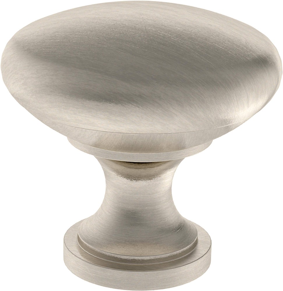 Charles 1-3/16-in Satin Nickel Round Transitional Cabinet Knob