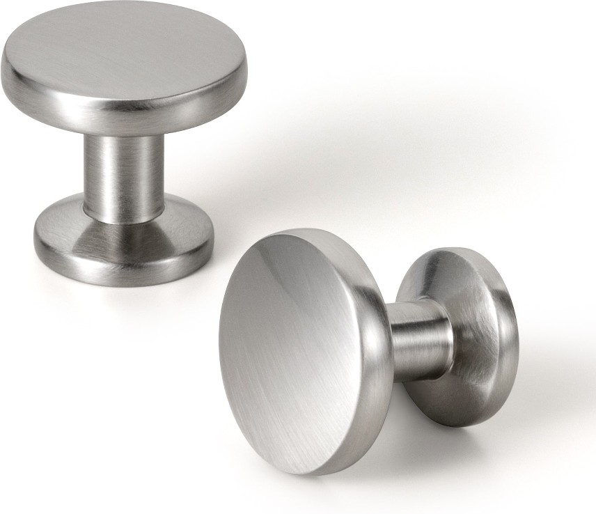1-3/16-in Satin Nickel Novelty Modern Cabinet Knob 12 -Pack