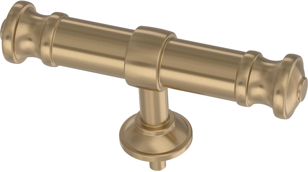 Bryn 3-in Champagne Bronze Round Contemporary Cabinet Knob