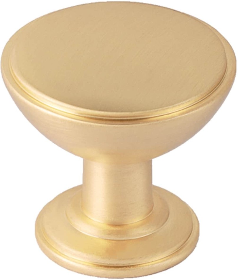HW421XX 1-3/25-in Rose Gold Round Classic Cabinet Knob
