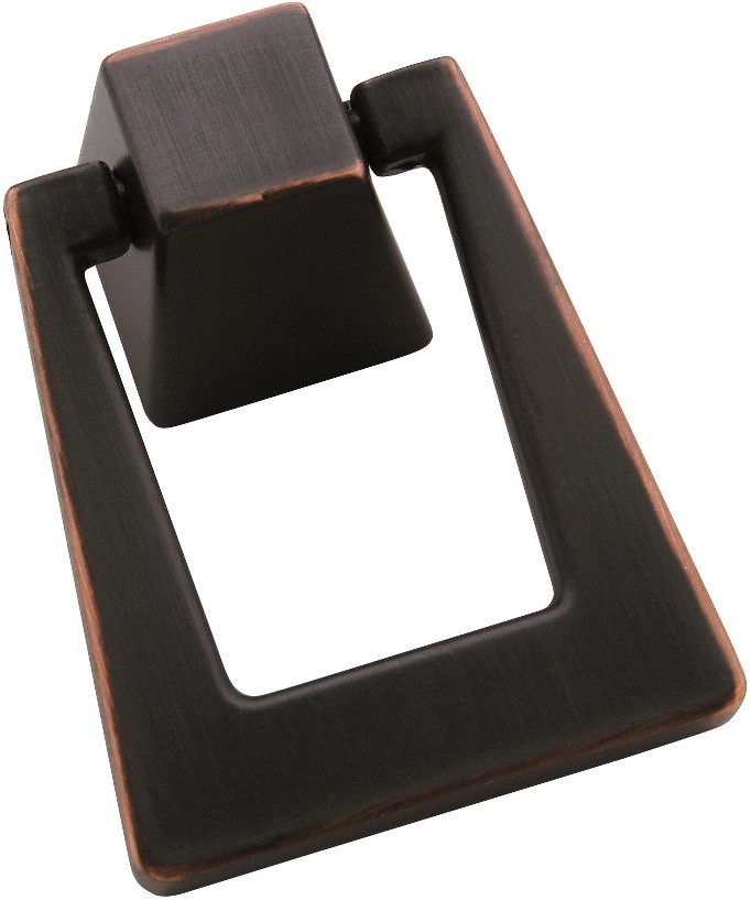 Blackrock 1-13/16-in , 46mm Center to Center Oil Rubbed Bronze Triangular Pendant Drawer Pulls