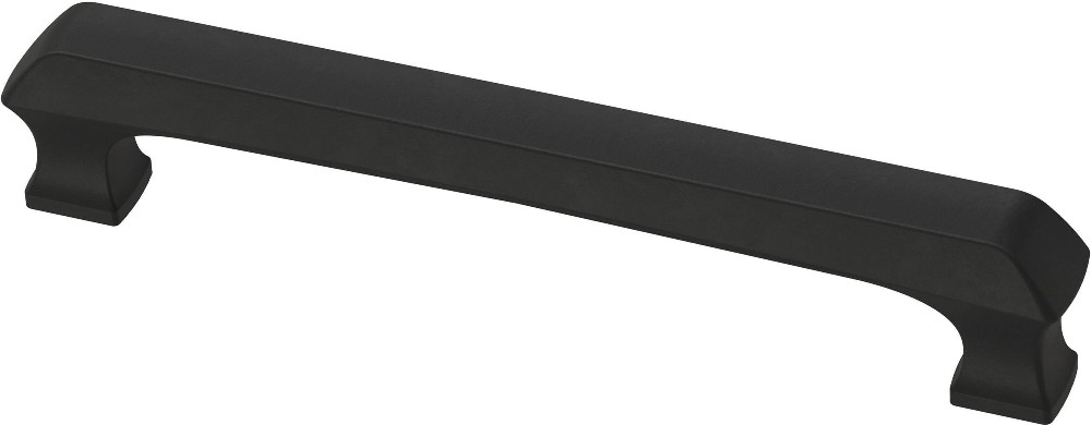 Ivy 5-1/16-in , 128mm Center to Center Matte Black Rectangular Bar Drawer Pull