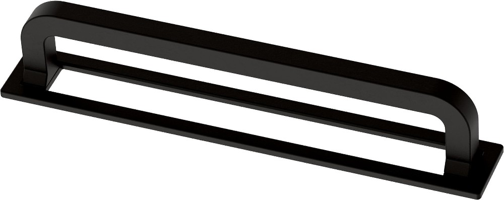 Cora Reveal 5-1/16-in , 128mm Center to Center Matte Black Arch Handle Drawer Pull