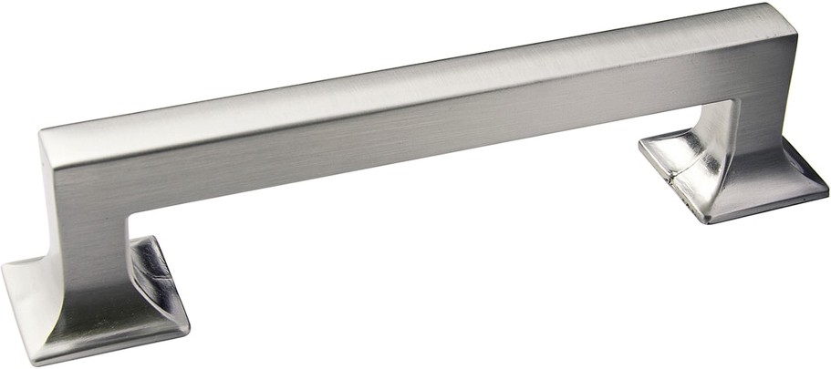 Studio 5-1/16-in , 128mm Center to Center Stainless Steel Rectangular Handle Drawer Pulls 10 -Pack