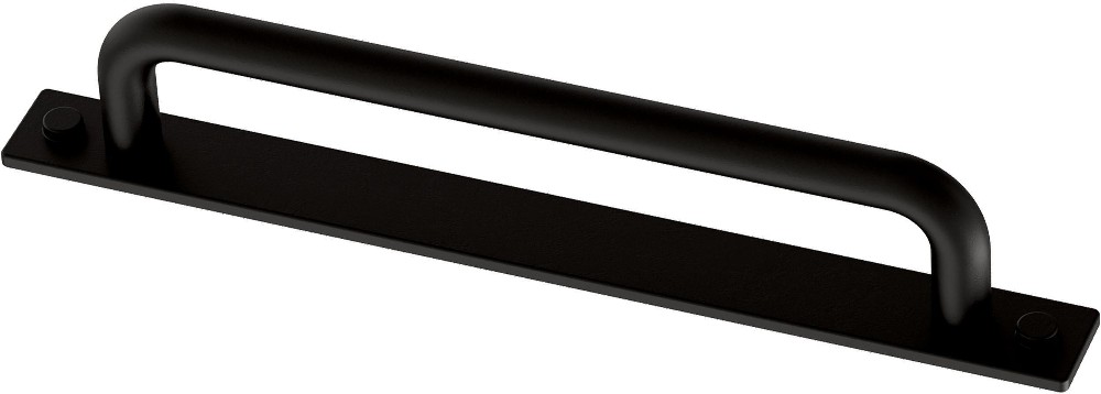 Cora 5-1/16-in , 128mm Center to Center Matte Black Arch Handle Drawer Pulls