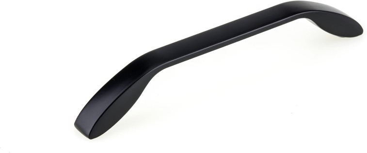 Comox 6-5/16-in , 160mm Center to Center Matte Black Arch Handle Drawer Pulls