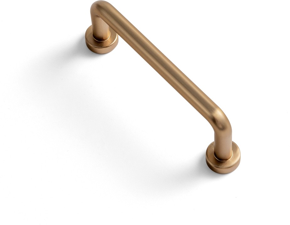 3-in , 76mm Center to Center Champagne Bronze Cylindrical Handle Drawer Pull 6 -Pack