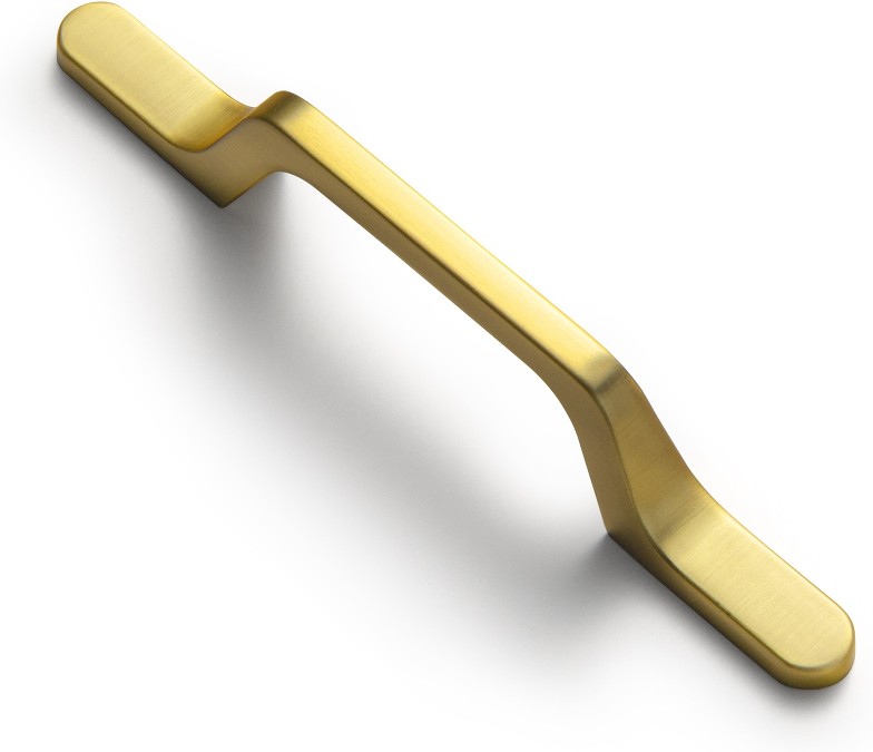 3-in , 76mm Center to Center Dark Brushed Brass Arch Handle Drawer Pull 6 -Pack