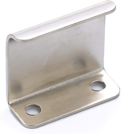 1-in , 25mm Center to Center Brushed Nickel Square Edge Drawer Pulls