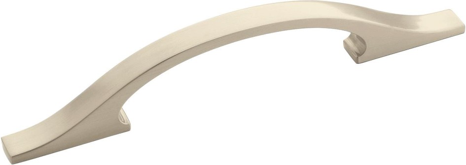 Conrad 3-3/4-in , 96mm Center to Center Satin Nickel Arch Handle Drawer Pull