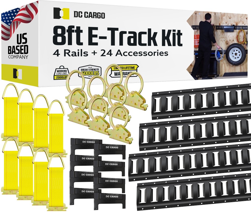 E-Track Steel E-track 28 -Pieces