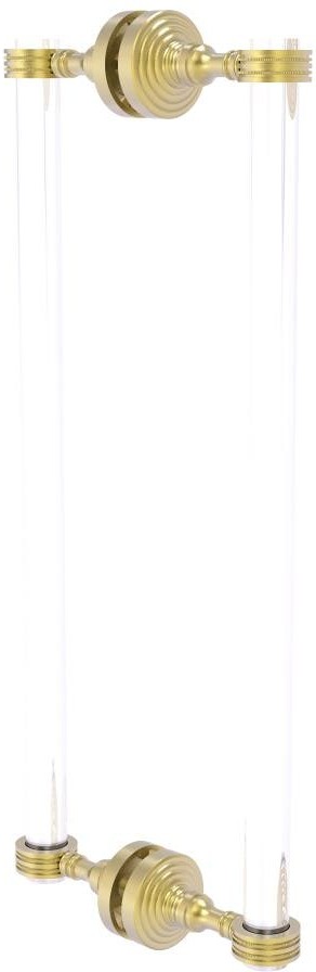 Satin brass 18-Inches Hinged shower door Handle