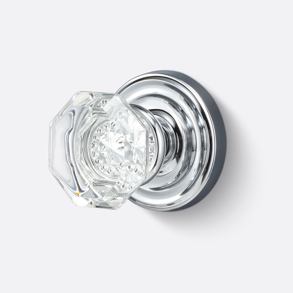 Ridgecrest Mountain Torrey Polished Chrome Interior Hall/Closet Dummy Door Knob