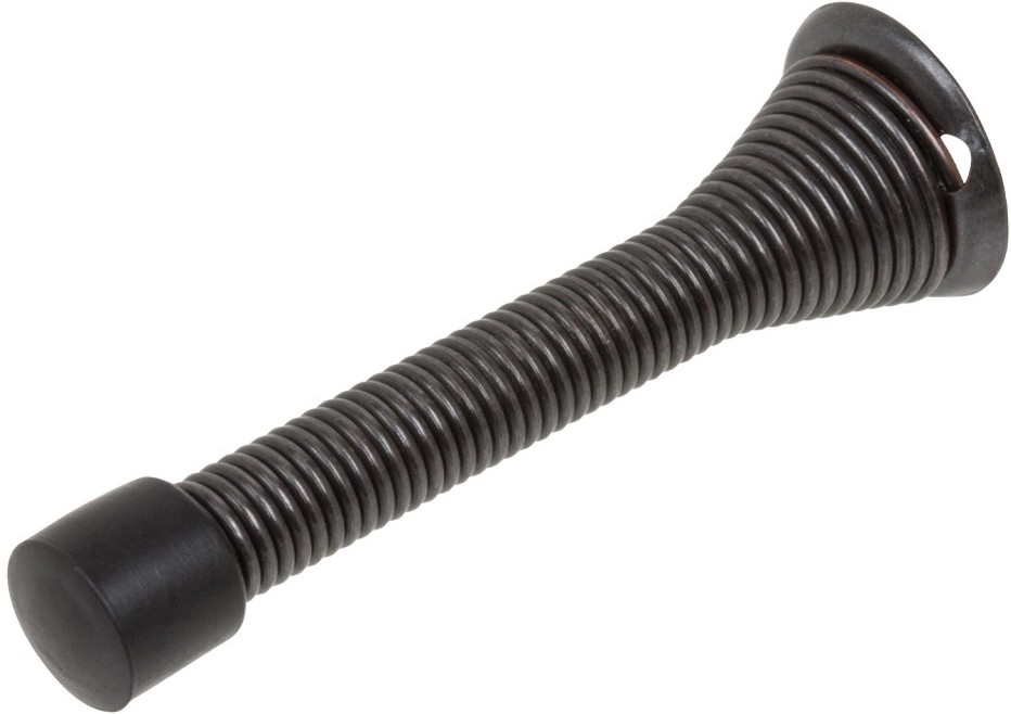Jumbo Spring Door Stop ORB