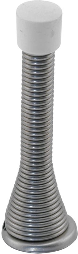 3-in Satin nickel Spring Door Stop 5 -Pack