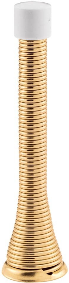 4-in Polished brass Spring Door Stop 50 -Pack