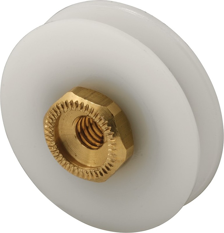 2 -Pack 1-in Nylon Sliding Screen Door Roller Assembly