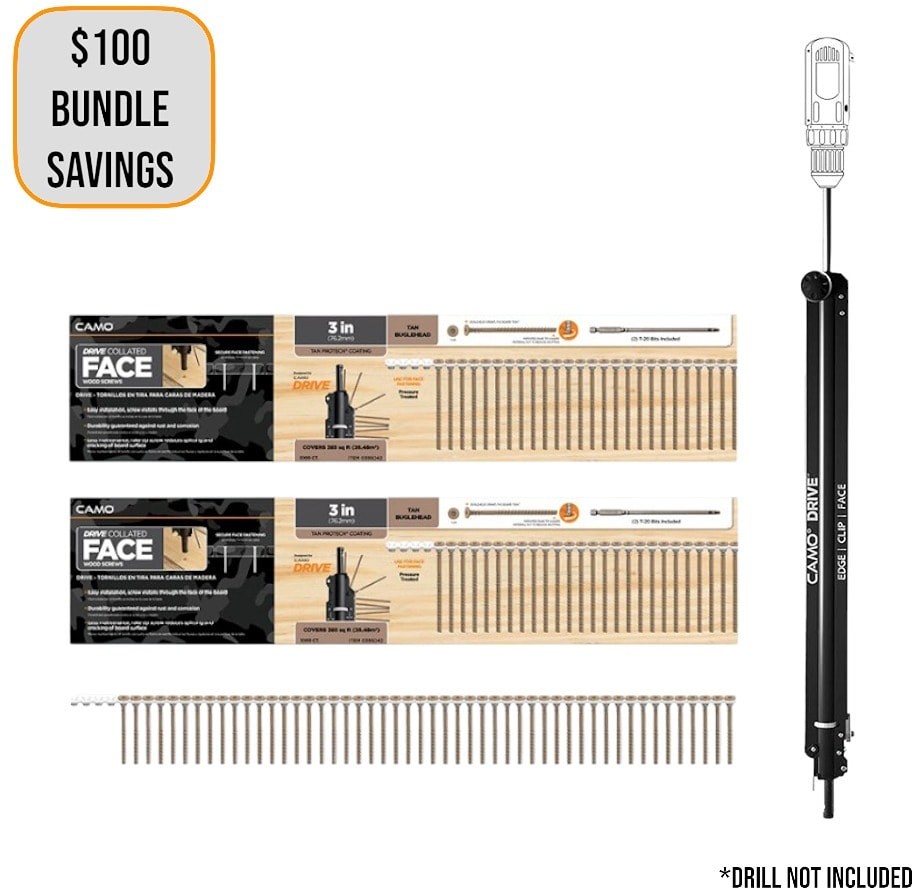 #10 x 3-in Wood to wood Deck Screws ( 2000 -Per Box )