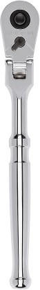 90 -Tooth 3/8-in Drive Full polish Handle Flexible Head Ratchet