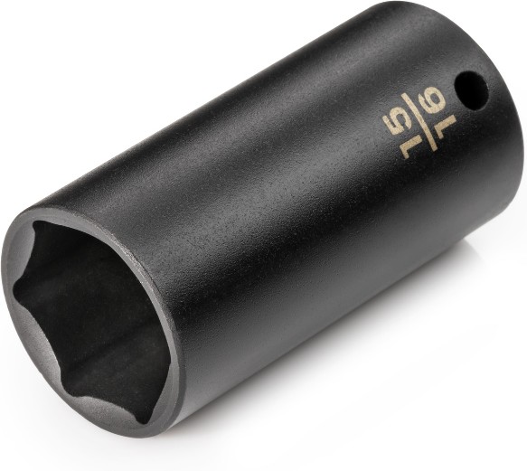 Standard (SAE) 3/8-in Drive 15/16-in 6-point Impact Socket Individual